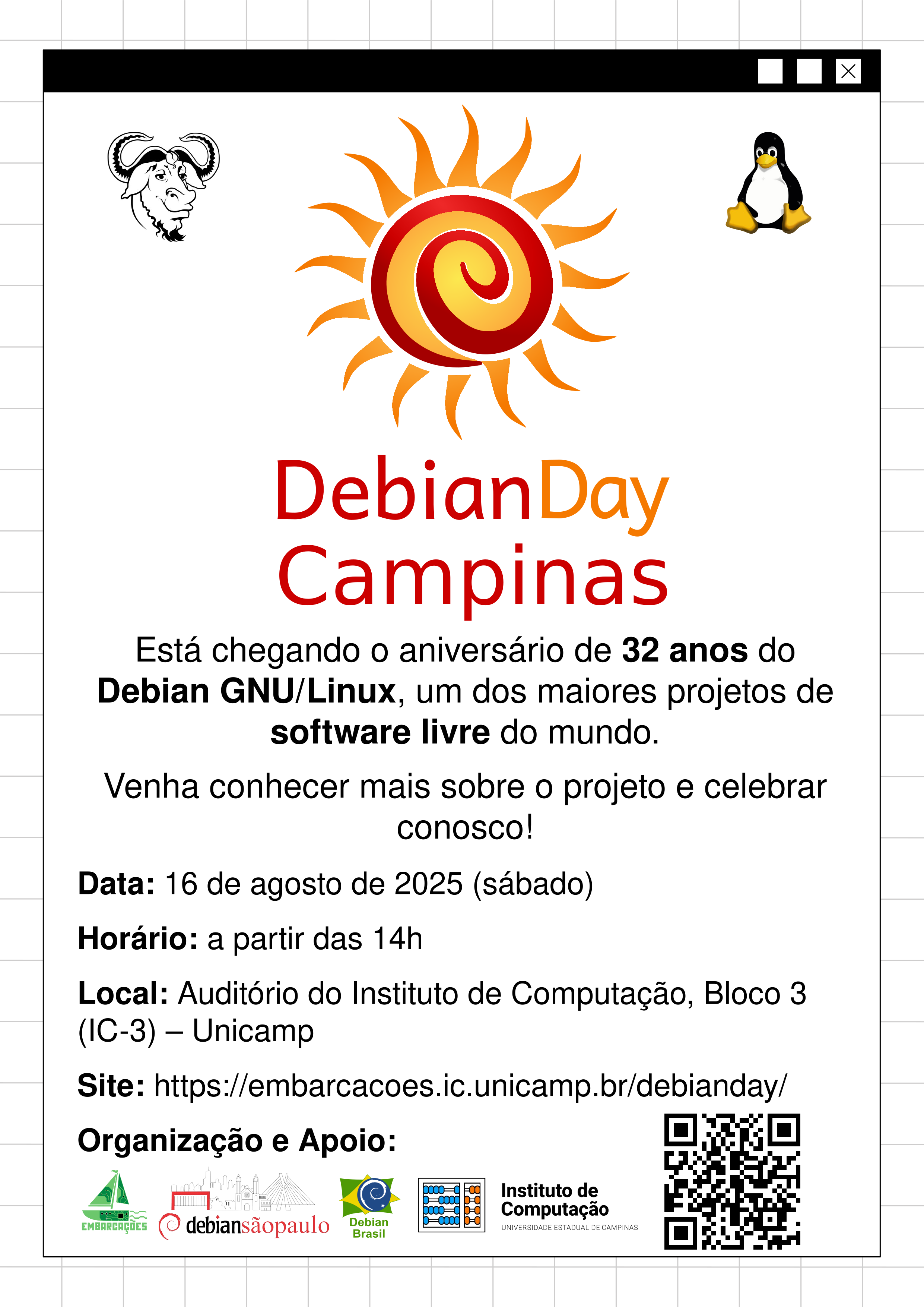 Cartaz de divulgação